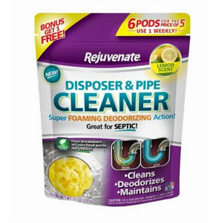 FOR LIFE PRODUCTS Garbage Disposal Pods - Lemon, 6PK FO570905